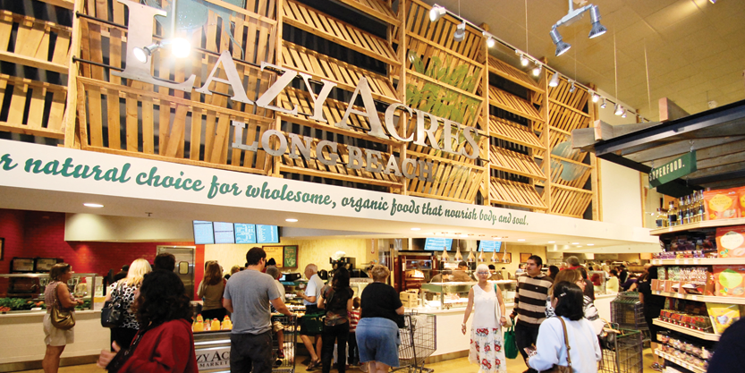 Bristol Farms converted a Long Beach, Calif., store to the Lazy Acres banner.