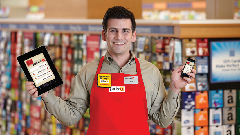 Just for U allows customers to use their mobile devices to download personalized discounts. The program is aligned with Safeway’s expanding fuel-rewards program.
