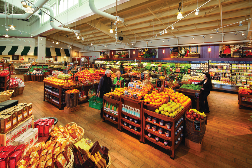 The Fresh Market emphasizes a strong perishables offering and high service levels.