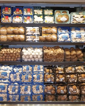 Giant-Carlisle customers are purchasing more brown and specialty mushrooms.