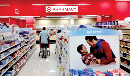 Pharmacy has been a part of Target’s focus on wellness.