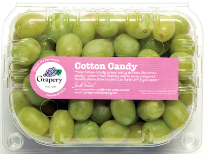 Cotton Candy Grapes were a big hit with consumers this summer.