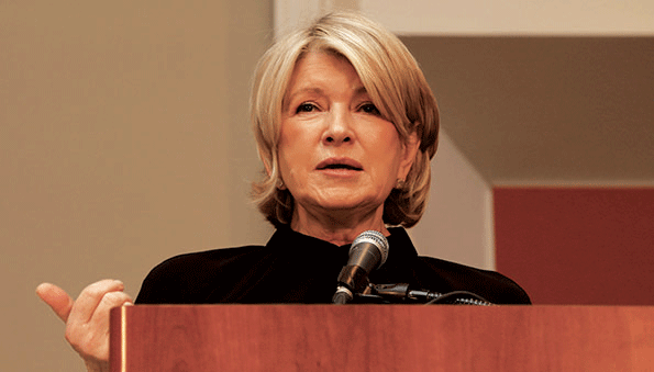 Martha Stewart speaks during a PLMA show session Monday. (Photo courtesy of PLMA)