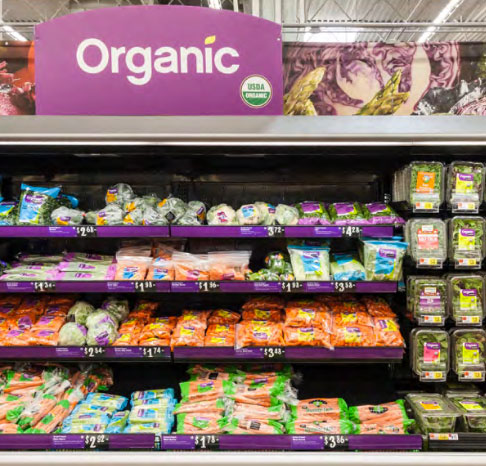 Walmart continues to expand its organic lineup. 