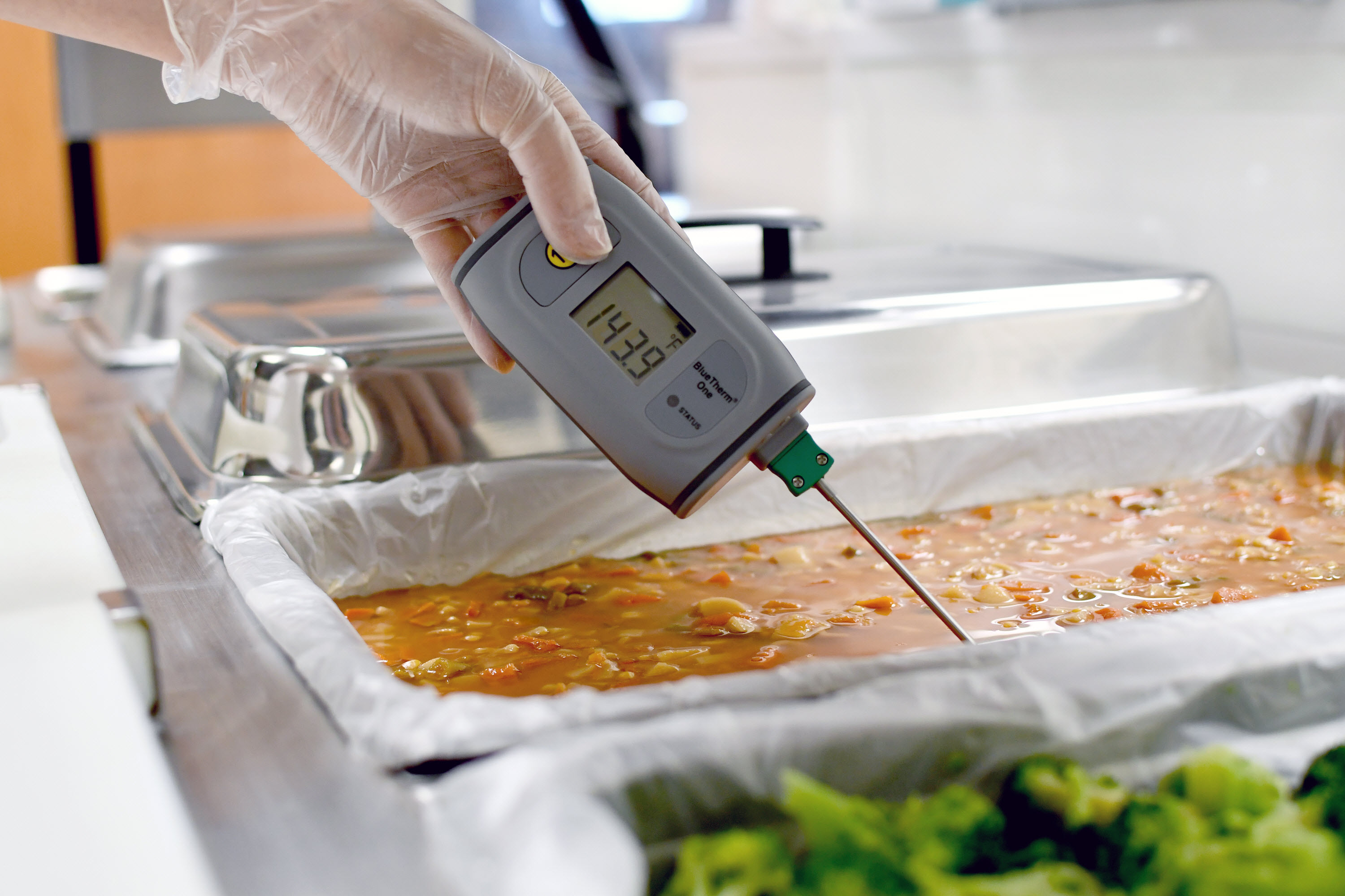 Temperature measurement at heart of food safety