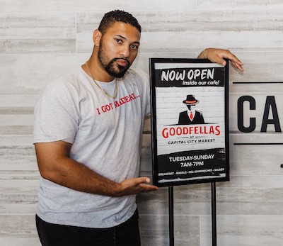 Capital City Market-Goodfellas Bagel Deli owner Adrian Joseph.jpg