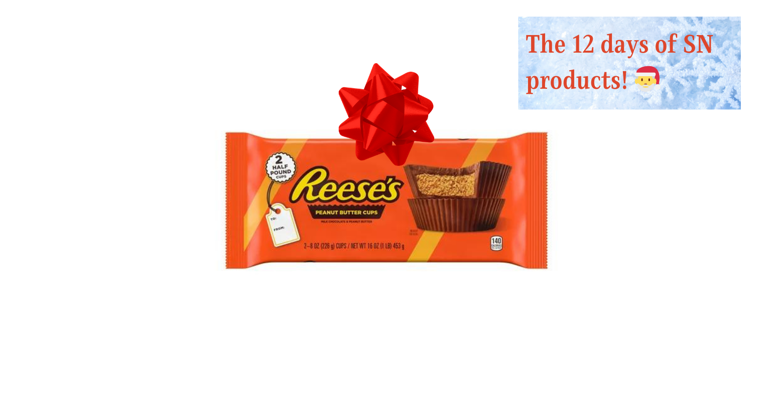 SN Product Watch: Half pound Reese's Cups