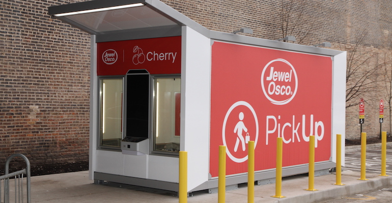 Jewel-Osco tests self-serve grocery pickup kiosk