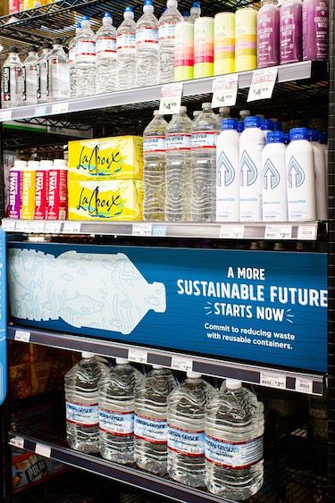 New Leaf Community Markets-bottled water phaseout sign.jpg