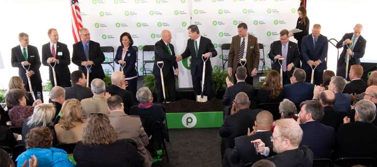 Publix Greensboro distribution center groundbreaking ceremony