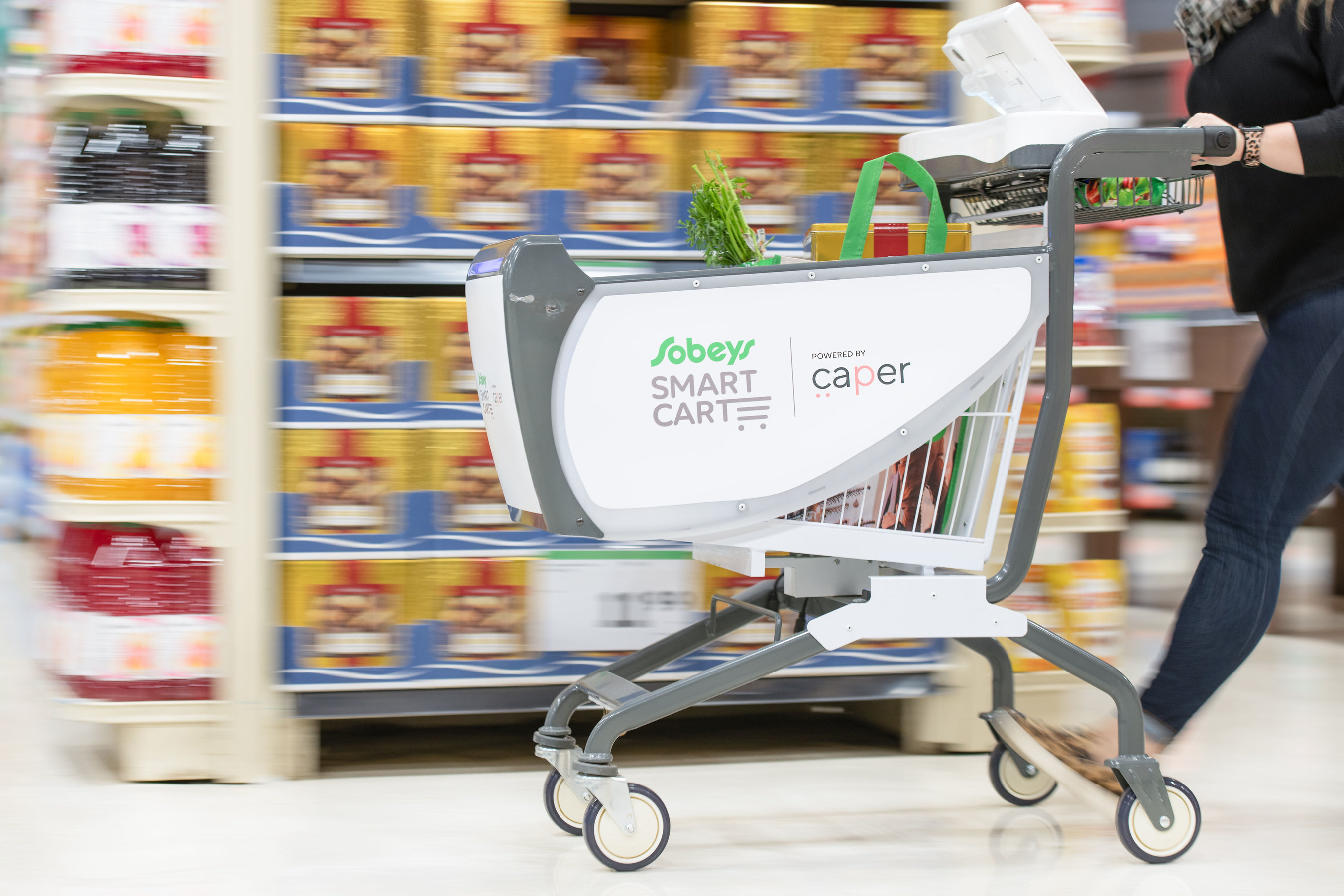 Sobeys Tests Smart Shopping Cart Supermarket News - roblox shopping cart