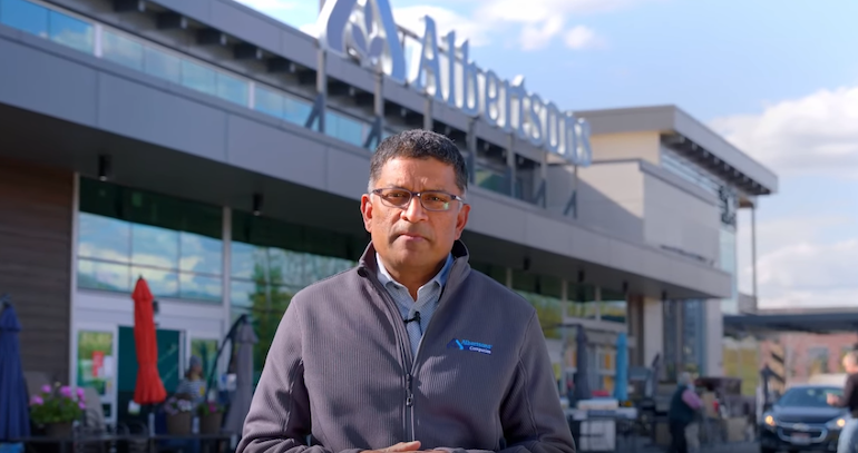 Vivek Sankaran-Albertsons CEO-storefront