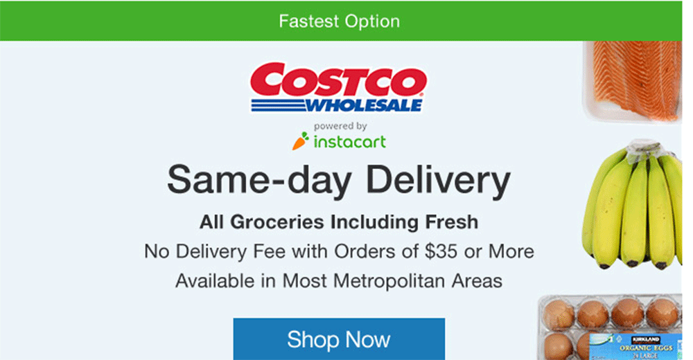 launches same-day delivery from select retail stores