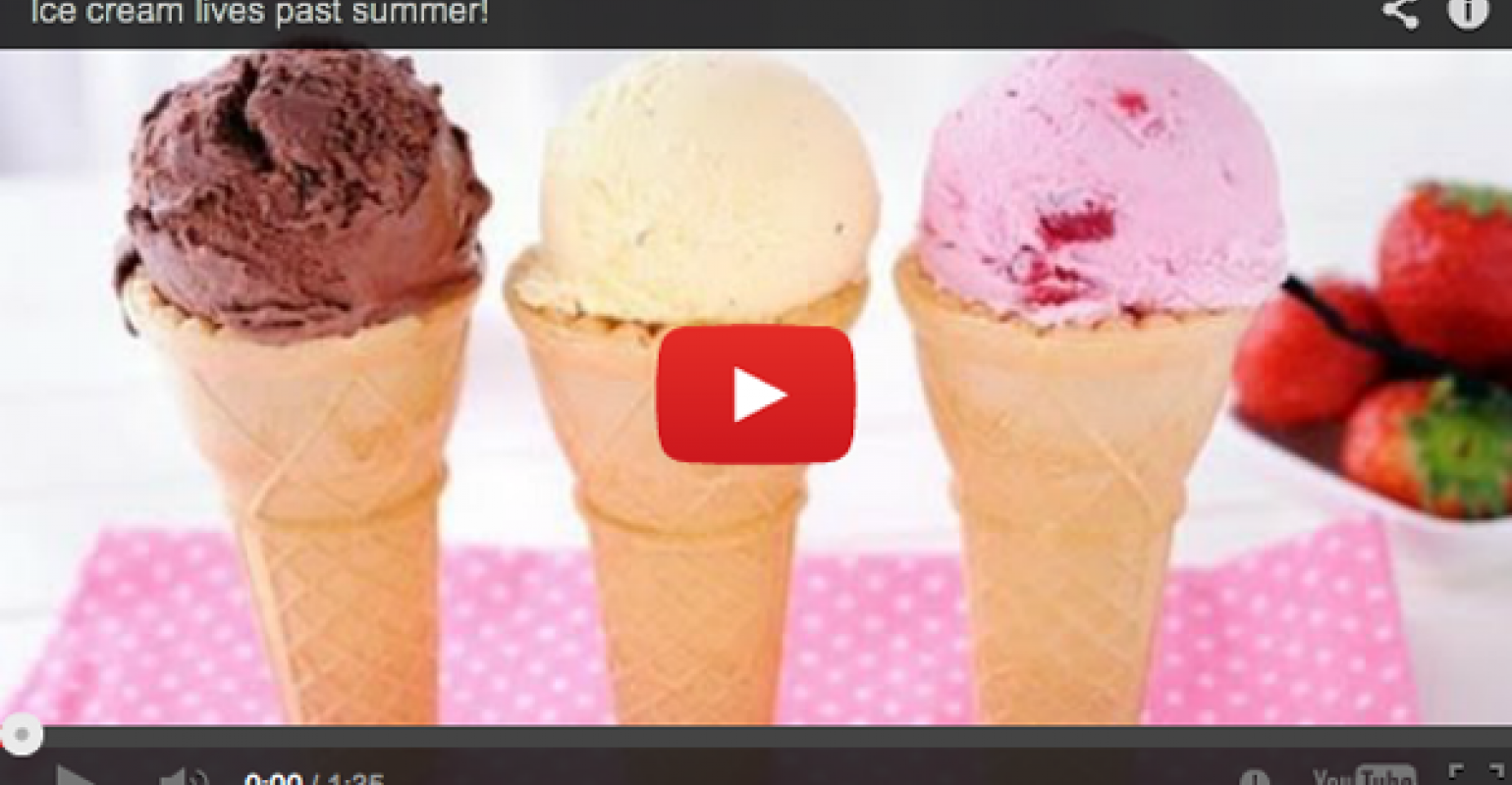 The Lempert Report: Ice Cream Lives Past Summer! (Video)