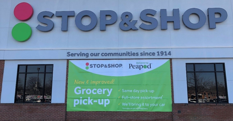 Stop & Shop online grocery pickup promotion