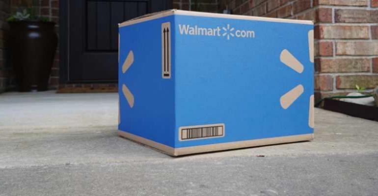 Walmart online delivery package