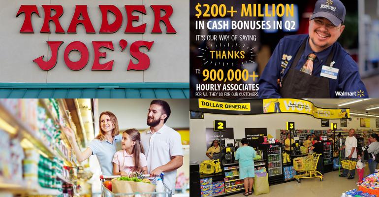 Gallery: Trader Joe&#039;s muscles in, Walmart pays bonuses and more trending stories