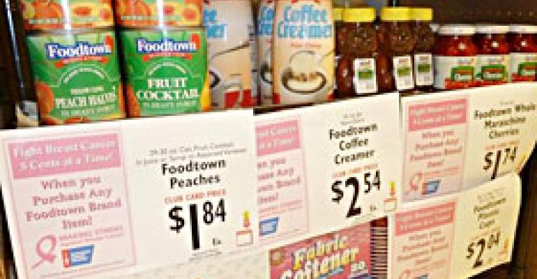 Donations Tied to Foodtown Brand