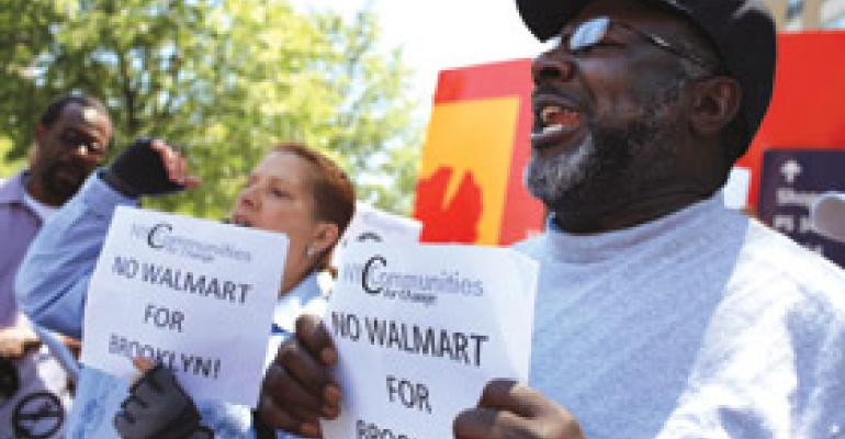 Pressures Face Wal-Mart in NYC