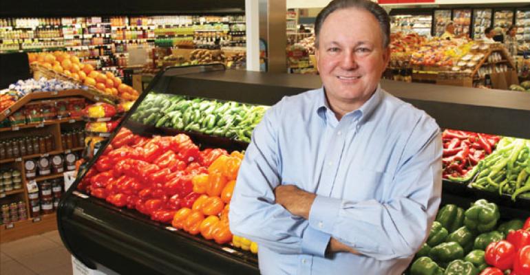 ldquoThe opportunity for a successful food and drug retailer is to resonate with those people in each neighborhoodquot says AampP CEO Sam Martin pictured here in the newly renovated Weehawken store