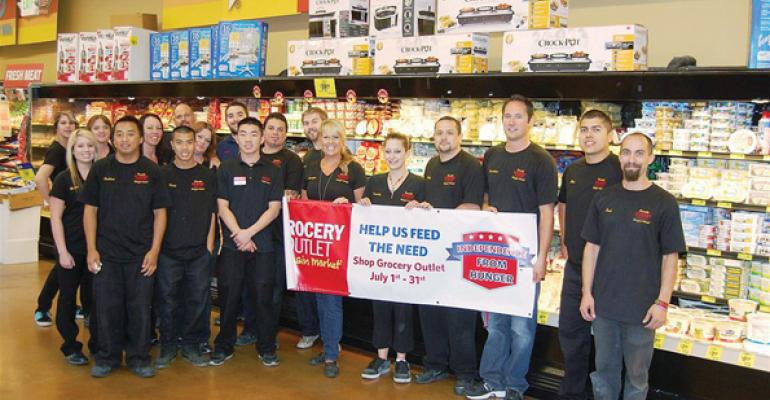 Grocery Outlet won for its Independence From Hunger effort