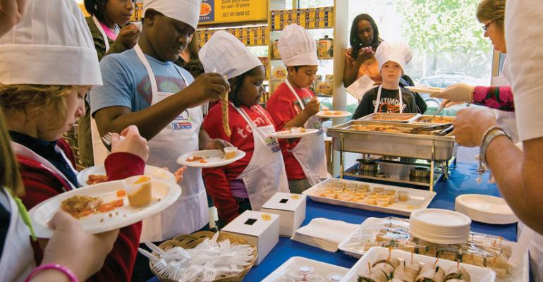 Kids judge healthy dishes as part of NRArsquos Kids LiveWell Recipe Challenge