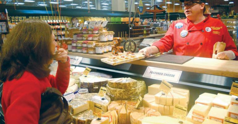 Specialty retailer Murrayrsquos Cheese will open its 100th store in partnership with Kroger this month