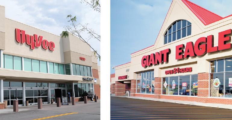 Both HyVee and Giant Eagle are expanding into major new markets mdash HyVee in the Twin Cities and Giant Eagle in Indianapolis