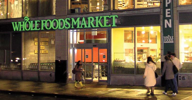 Whole Foods announced is it purchasing four New Frontiers Natural Marketplace natural food stores