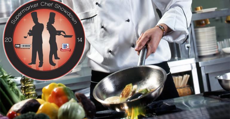 Chefs compete on show floor at FMI Connect