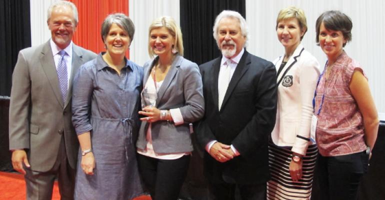 Jerry Rymont SN publisher Annette Maggi RDBA Retail Dietitian of the Year Stephanie Schultz Supermarket Guru Phil Lempert Cathy Polley FMI and Allison Beadle RDBA 