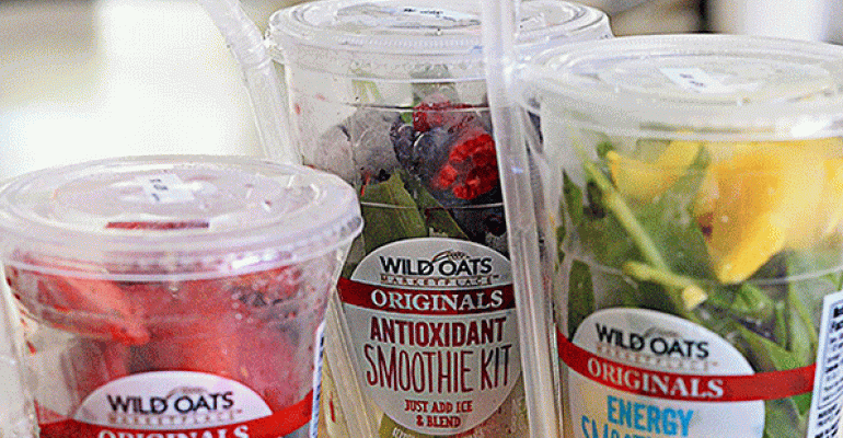 Fresh &amp; Easy adds smoothie kits