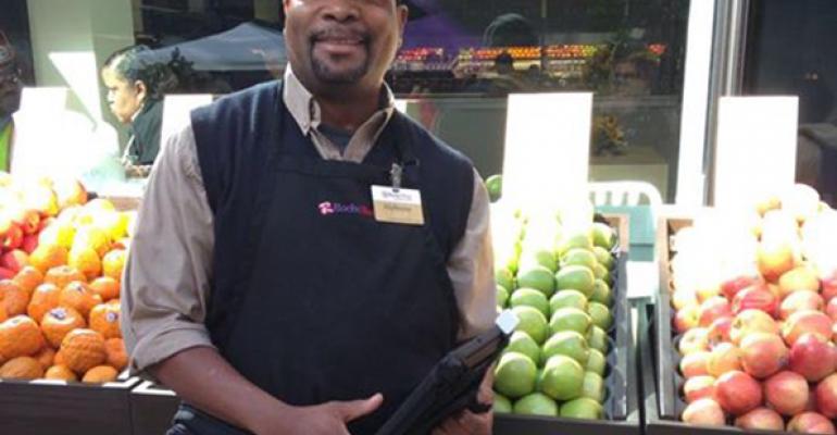 Roche Bros. sells produce outside new Boston flagship