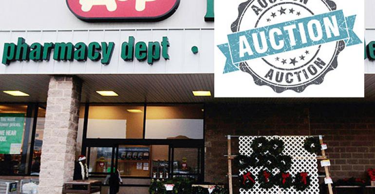 Auctions set for A&amp;P stores
