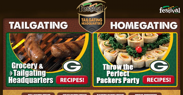 Festival Foods has a special website with recipes and tips for tailgating and athome football watching parties