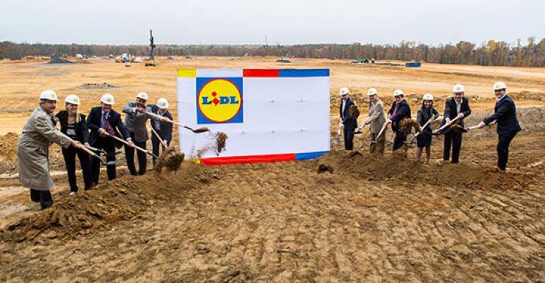 Company and Virginia officials break ground on Lidlrsquos regional HQ and DC in Fredericksbug Va