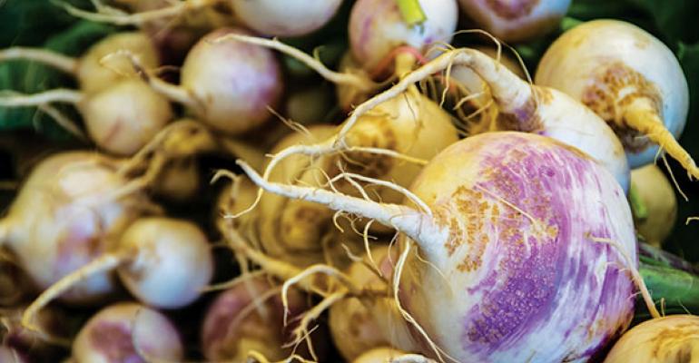 A KVATowned Food City store in Louisa Ky puts turnips at eye level so they stand out Many customers choose root vegetables to cook in their slow cookers
