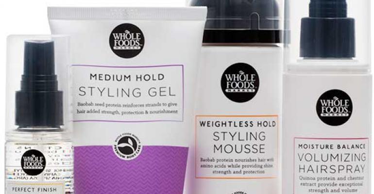 Whole Foods debuts plant-based hair care line 