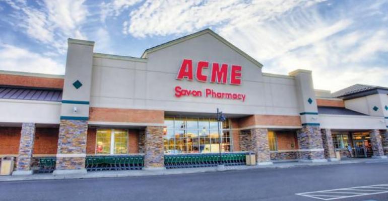 Acme took over 73 former AampP sites looking to build sales behind improved service and promotions and reintroduce itself to communities it had once departed