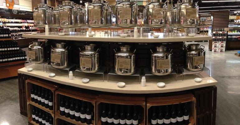 Barons Market brings in olive oil tasting bars 