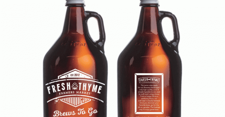 Fresh Thyme39s private label lineup features Brews To Go