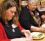 Students learn how to make sushi at a PCC Natural Markets cooking class