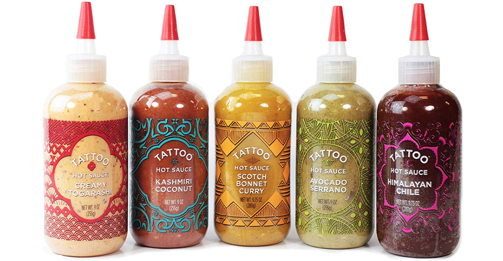 Tattoo Hot Sauce Avocado Serrano 9 oz squeeze bottle Buy Groceries  Online  Grocery Delivery  Mail Order
