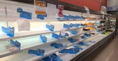 Supermarket COVID impact-empty meat display-ShopRite.jpg