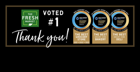 The Fresh Market named best U.S. grocer, USA Today.png