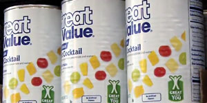 Wal-Mart began adding the Great for You nutrition icon on select private-label items in the spring.