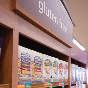 Safeway’s new sandbox store near its headquarters includes a dedicated gluten-free section