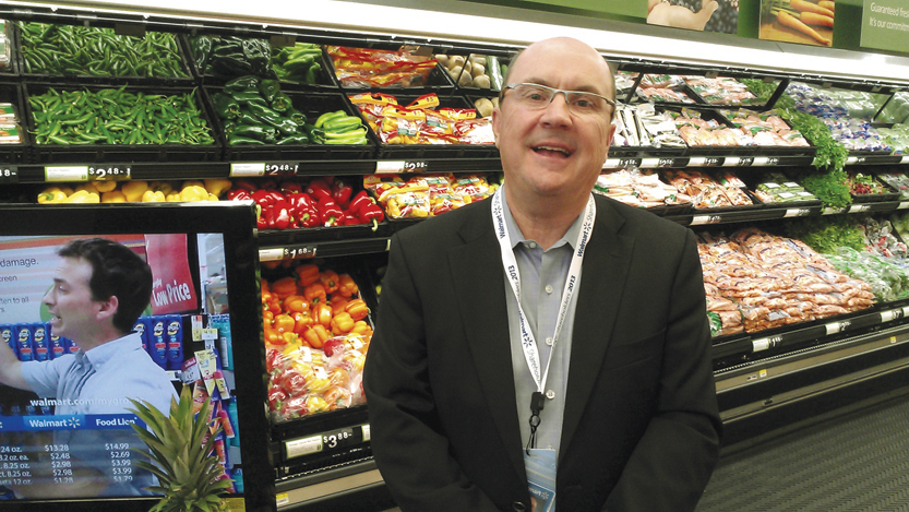 Jack Sinclair, executive vice president for grocery, is determined to lift fresh produce sales this year.