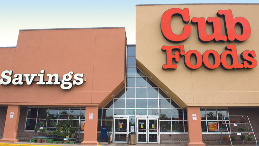 Cub Foods, which leads the market with 38 corporate and franchised stores, accounts for a market-leading share of 19.6%.