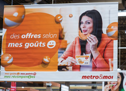 Metro communicates value to shoppers through a unique loyalty program called Metro & Moi.